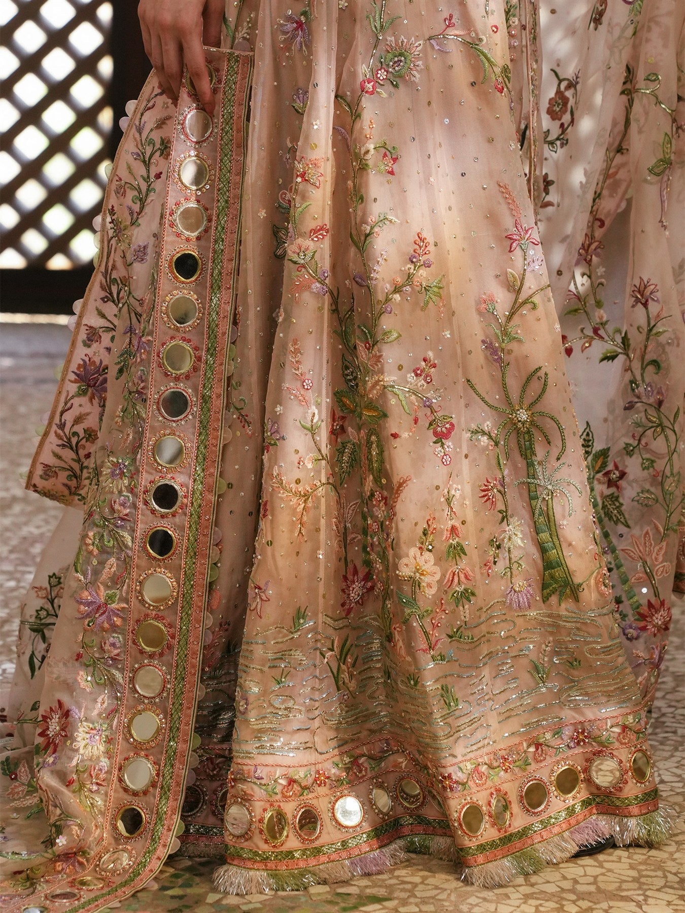 Blouse, Lehenga & Dupatta