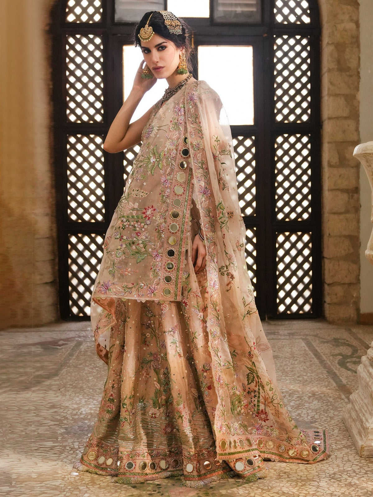 Blouse, Lehenga & Dupatta