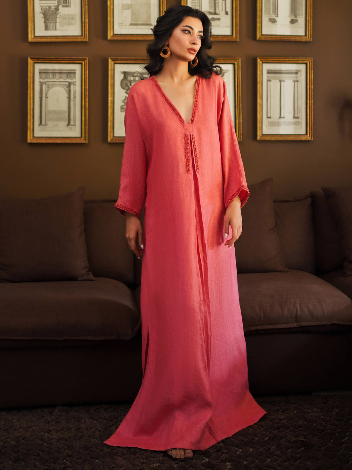 Gypsy Kaftan - AW24AMB2-SS24AMB1DXBLS010