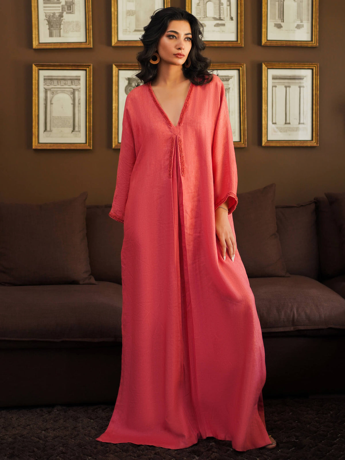 Gypsy Kaftan - AW24AMB2-SS24AMB1DXBLS010