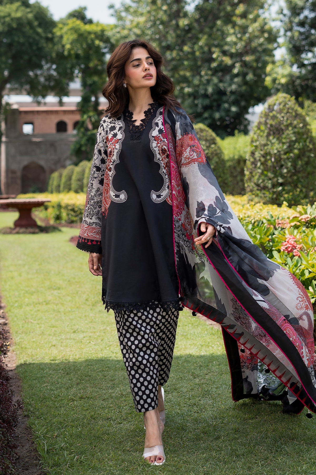 3-PC Unstitched Printed Lawn C-Print Vol 4 CP6-35