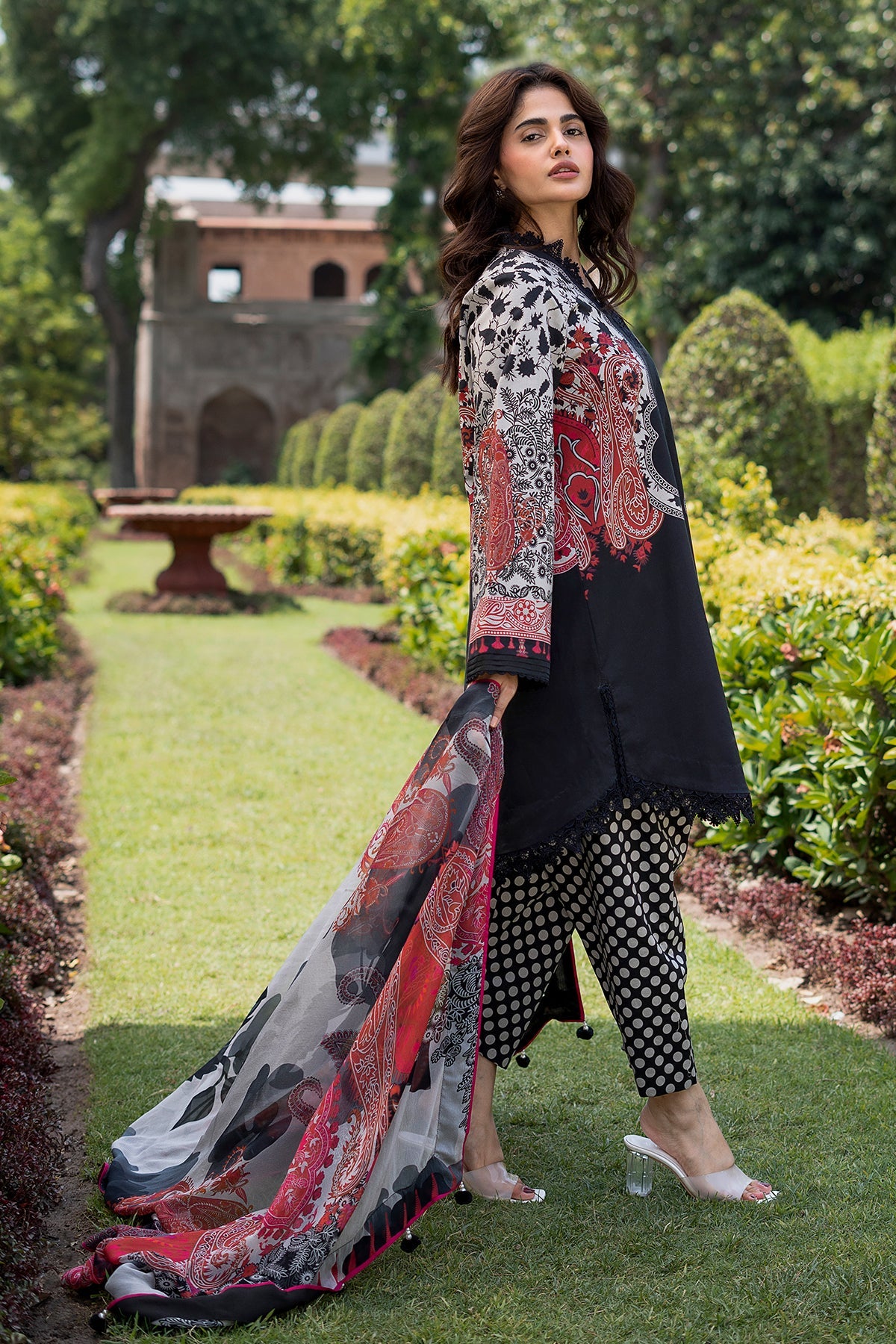 3-PC Unstitched Printed Lawn C-Print Vol 4 CP6-35