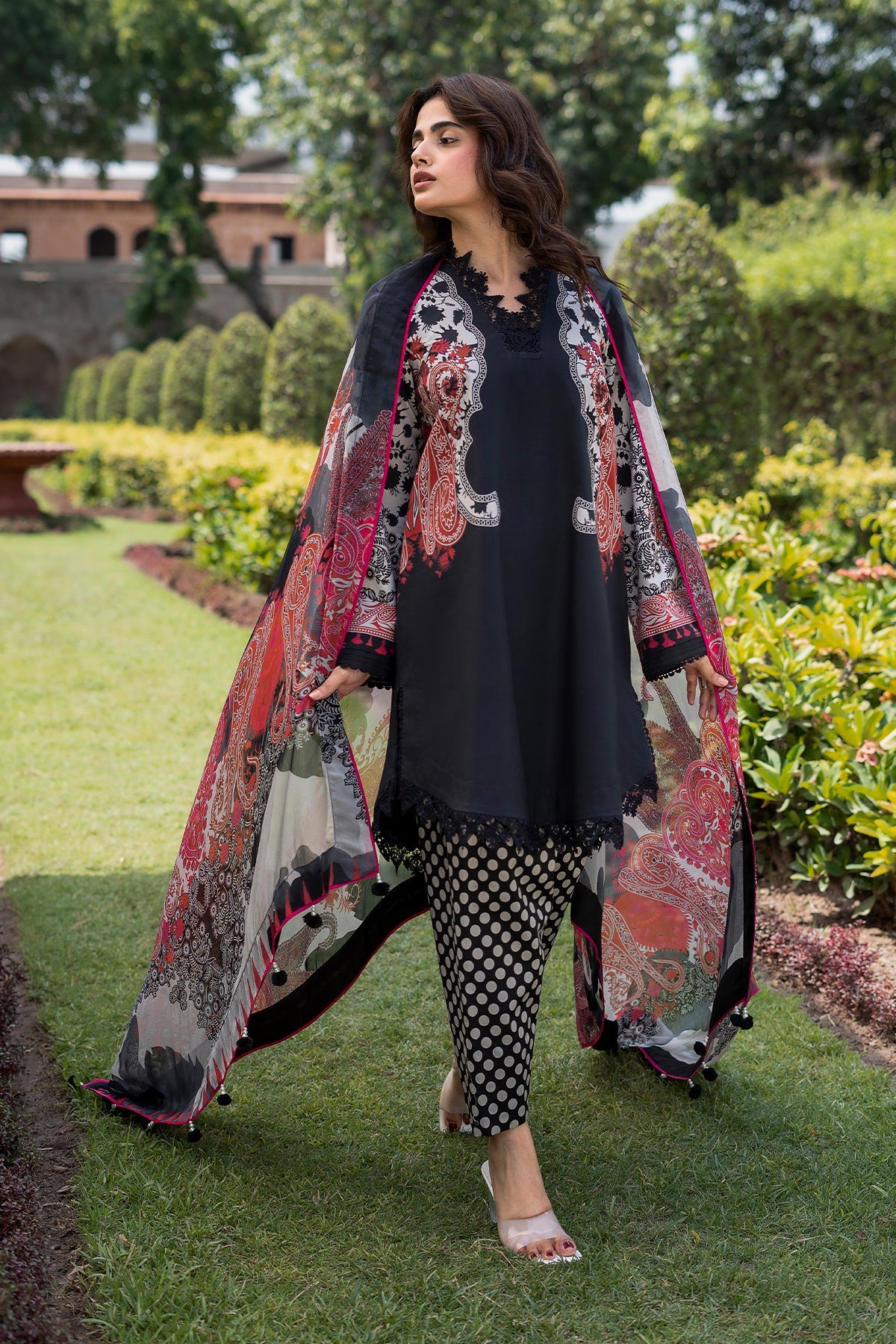 3-PC Unstitched Printed Lawn C-Print Vol 4 CP6-35