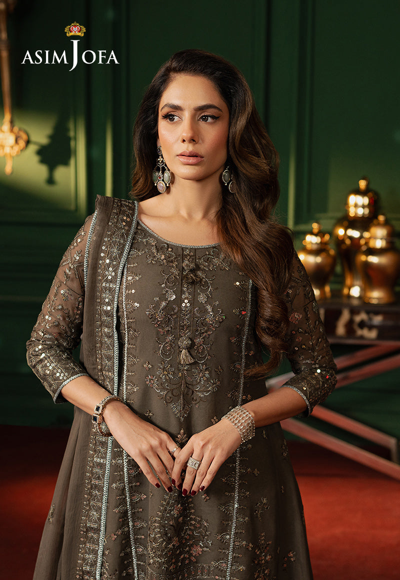 AJPF-21 EMBROIDERED CHIFFON 3 PCS