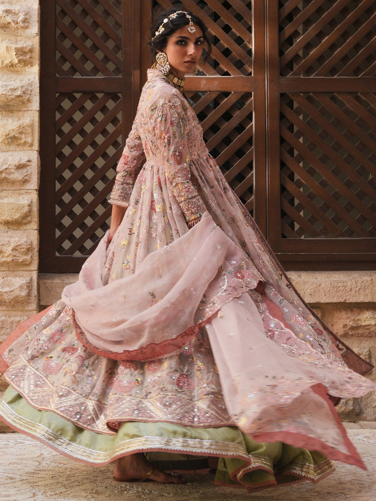 Angarkha, Lehenga & Dupatta