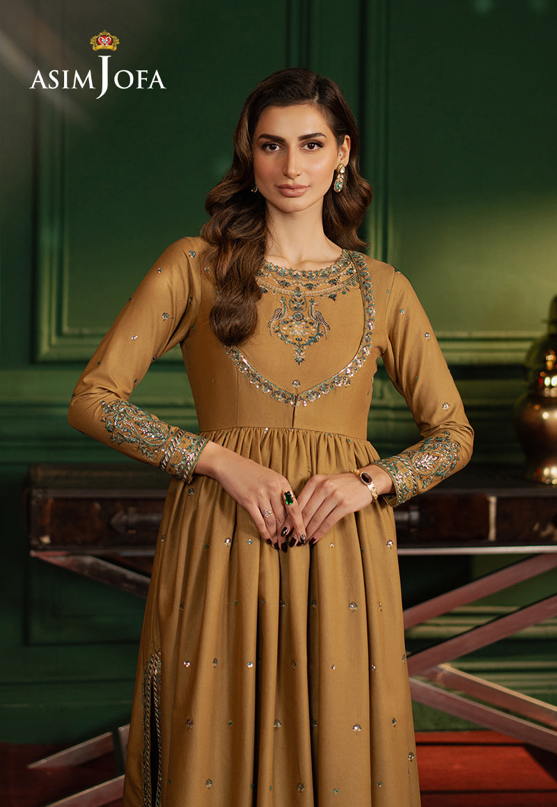 AJPF-20 EMBROIDERED BOSKI SILK 2 PCS