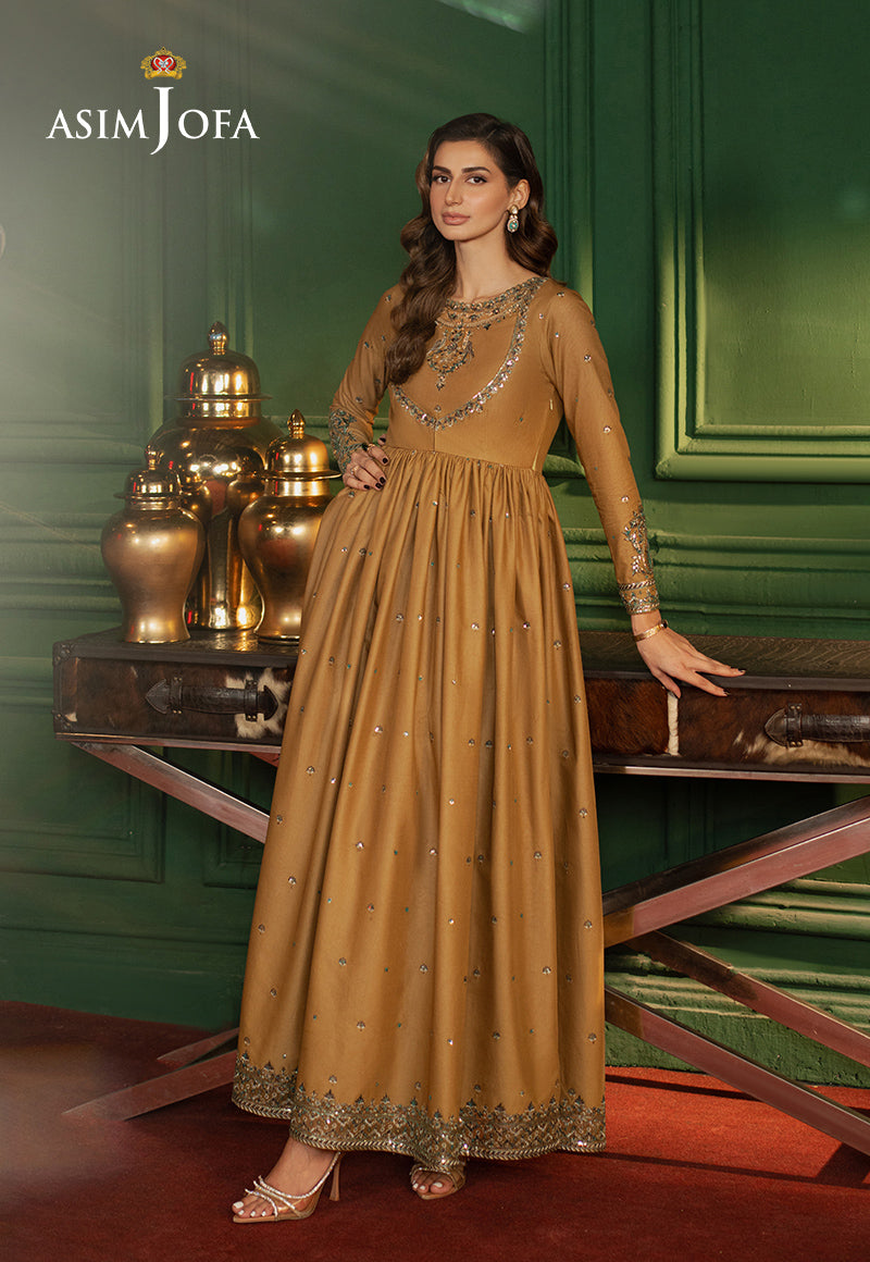 AJPF-20 EMBROIDERED BOSKI SILK 2 PCS