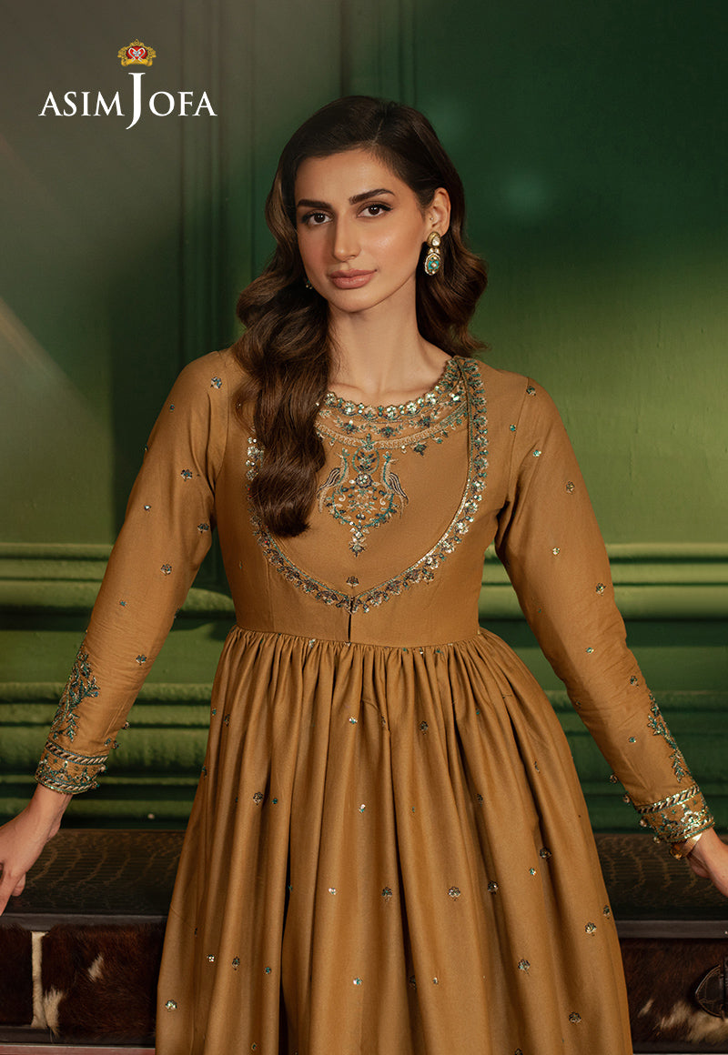 AJPF-20 EMBROIDERED BOSKI SILK 2 PCS