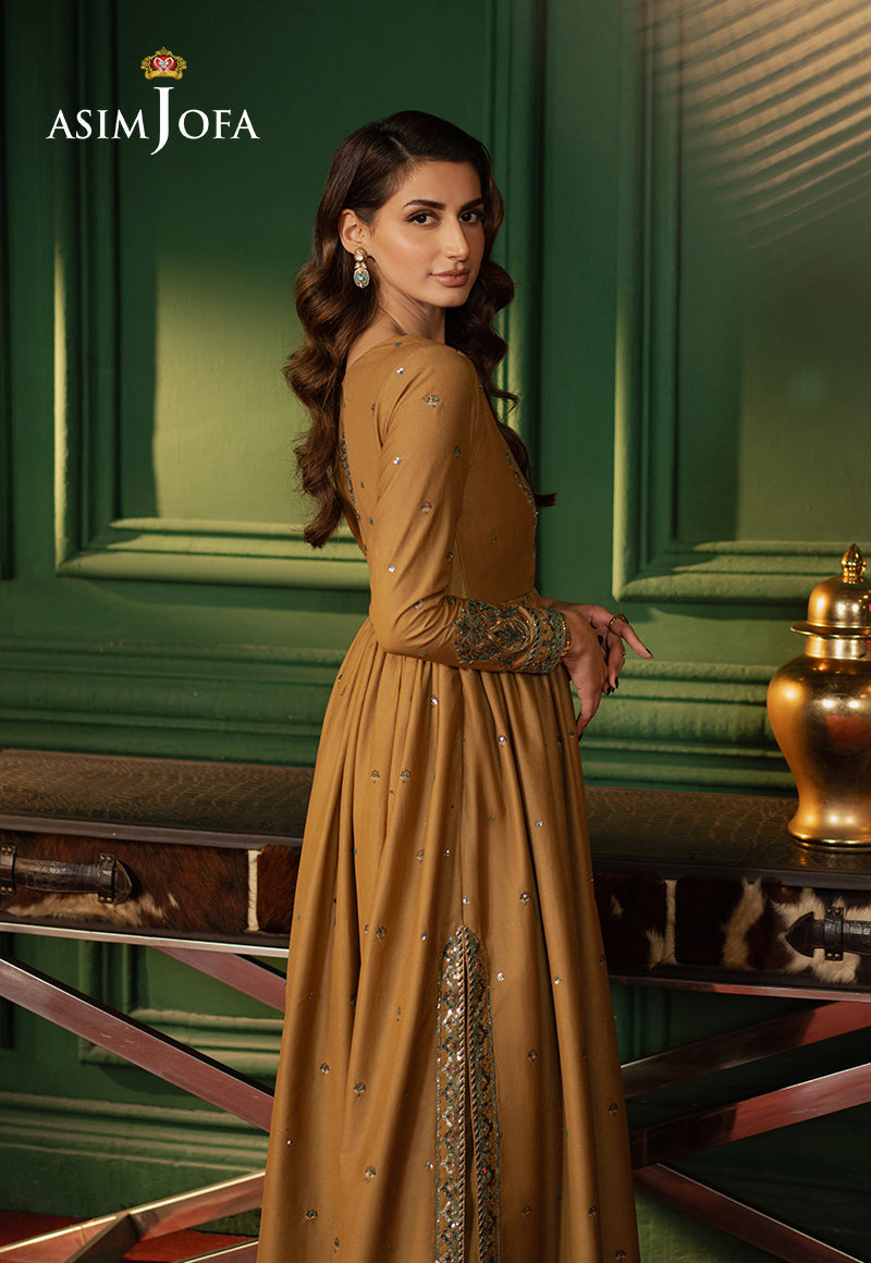AJPF-20 EMBROIDERED BOSKI SILK 2 PCS