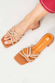 Camel Block Heels-440682929