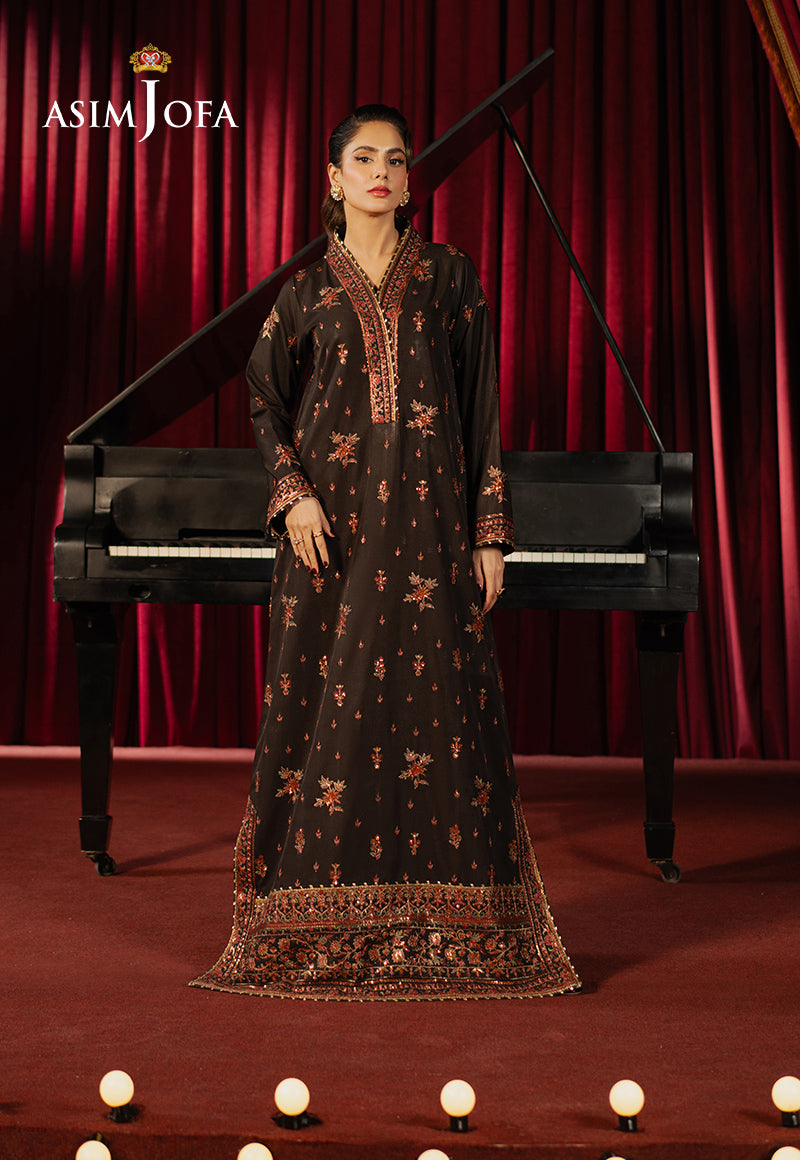 AJPF-06 EMBROIDERED BOSKI SILK 1 PC