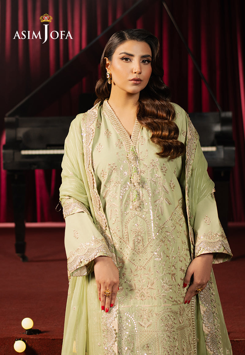 AJPF-22 EMBROIDERED BOSKI SILK 3 PCS