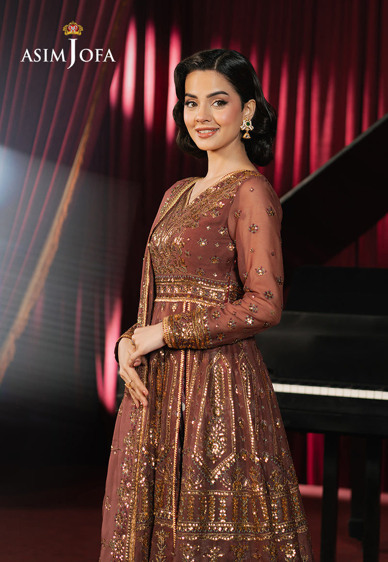 AJPF-36 EMBROIDERED CHIFFON 3 PCS