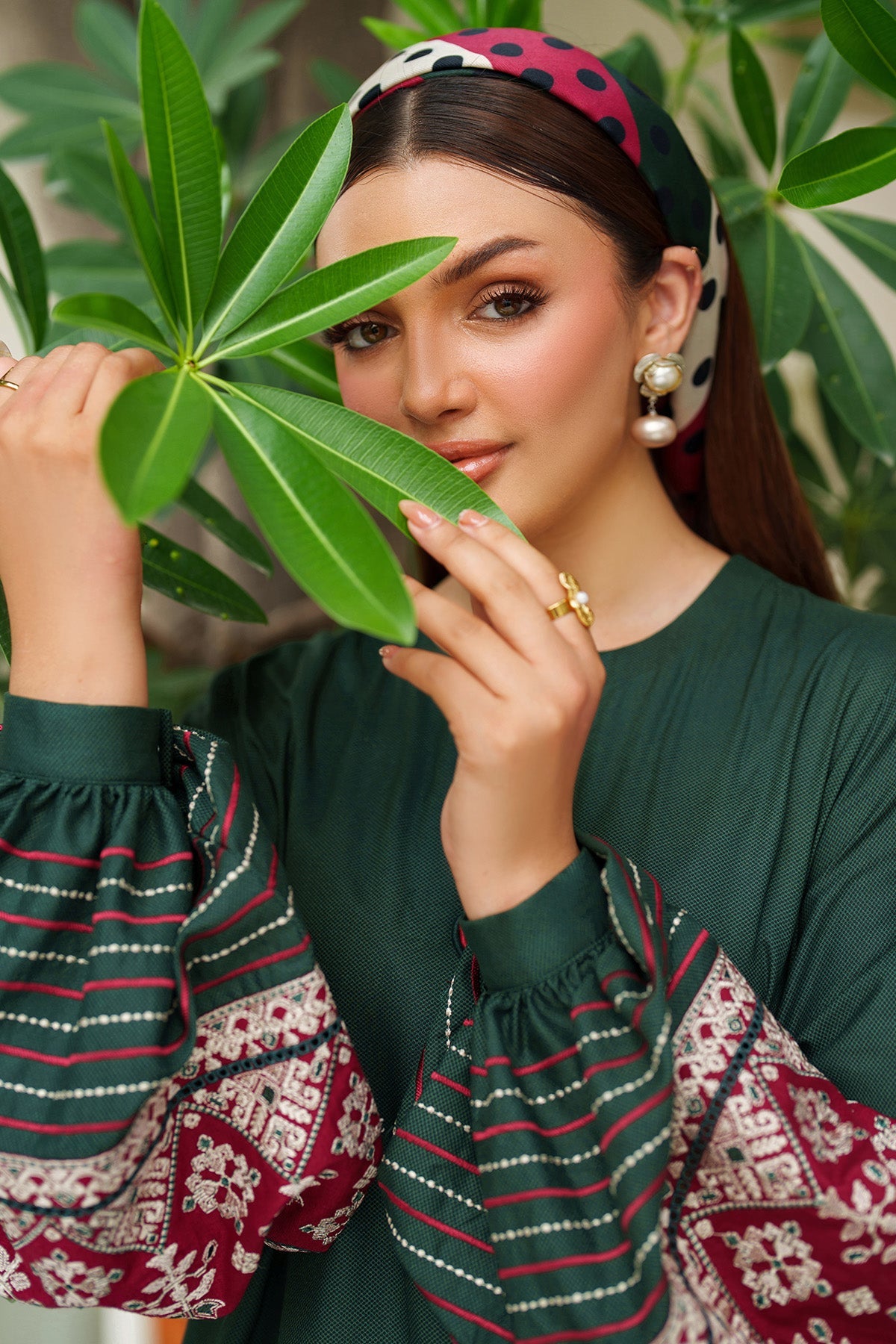 EMBROIDERED VISCOSE RTW-1261