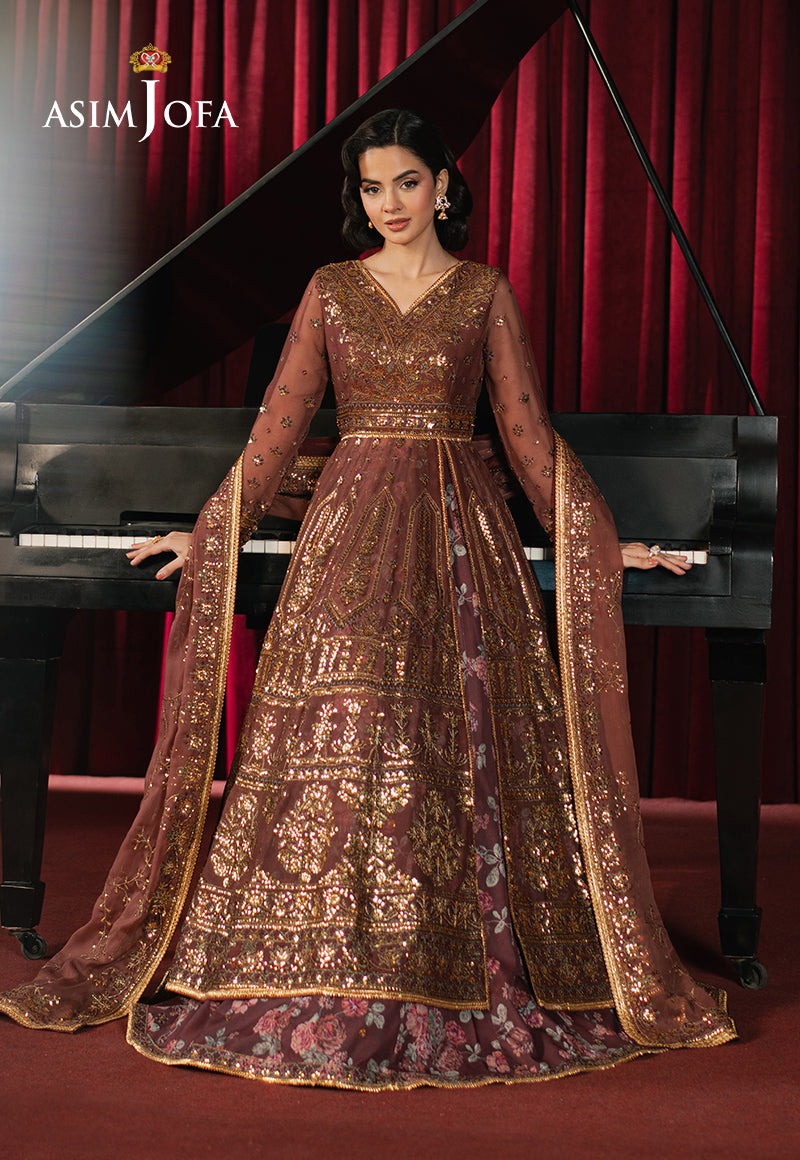 AJPF-36 EMBROIDERED CHIFFON 3 PCS