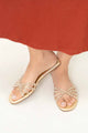 Gold Chappal-440612919