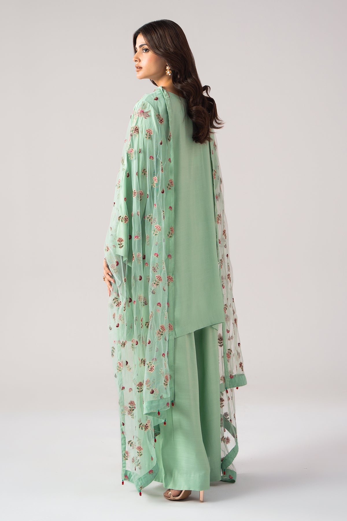 3-PC Stitched Embroidered CMA-6-397