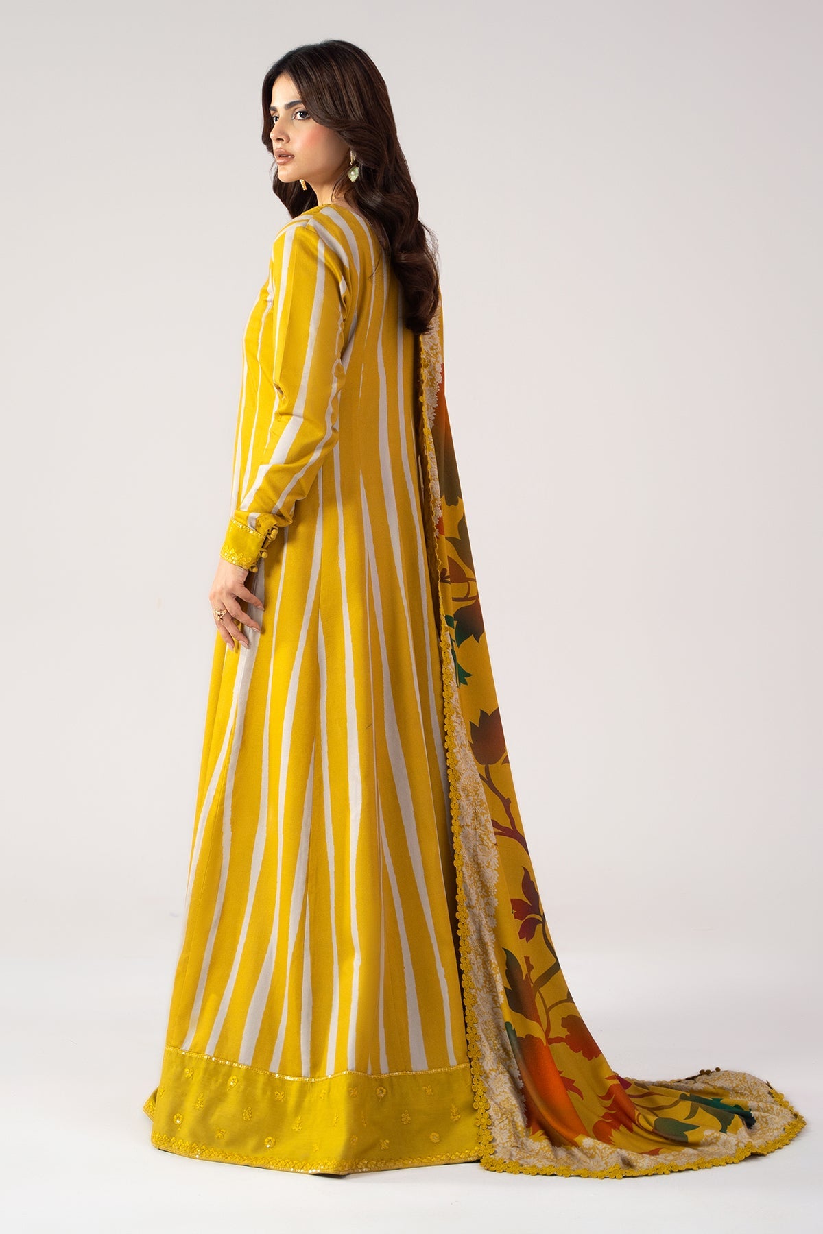 3 Pcs Stitched Linen Pishwas CNP-6-287