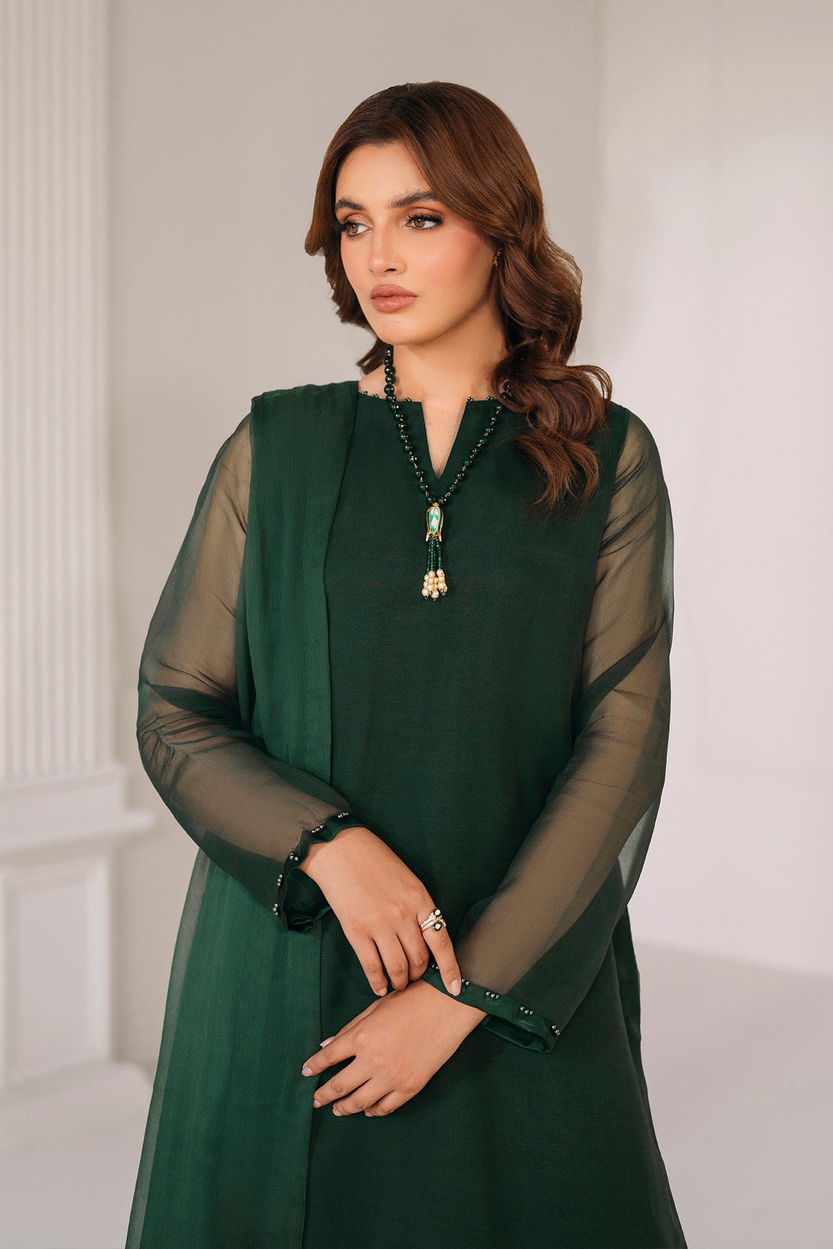 PLAIN CHIFFON DUPATTA 57