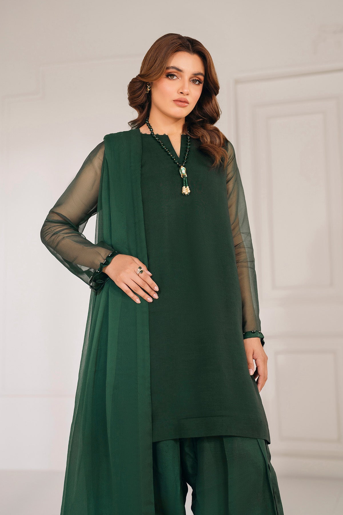 PLAIN CHIFFON DUPATTA 57