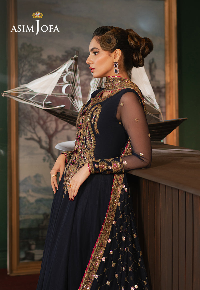 AJPF-03 EMBROIDERED NET 3 PCS