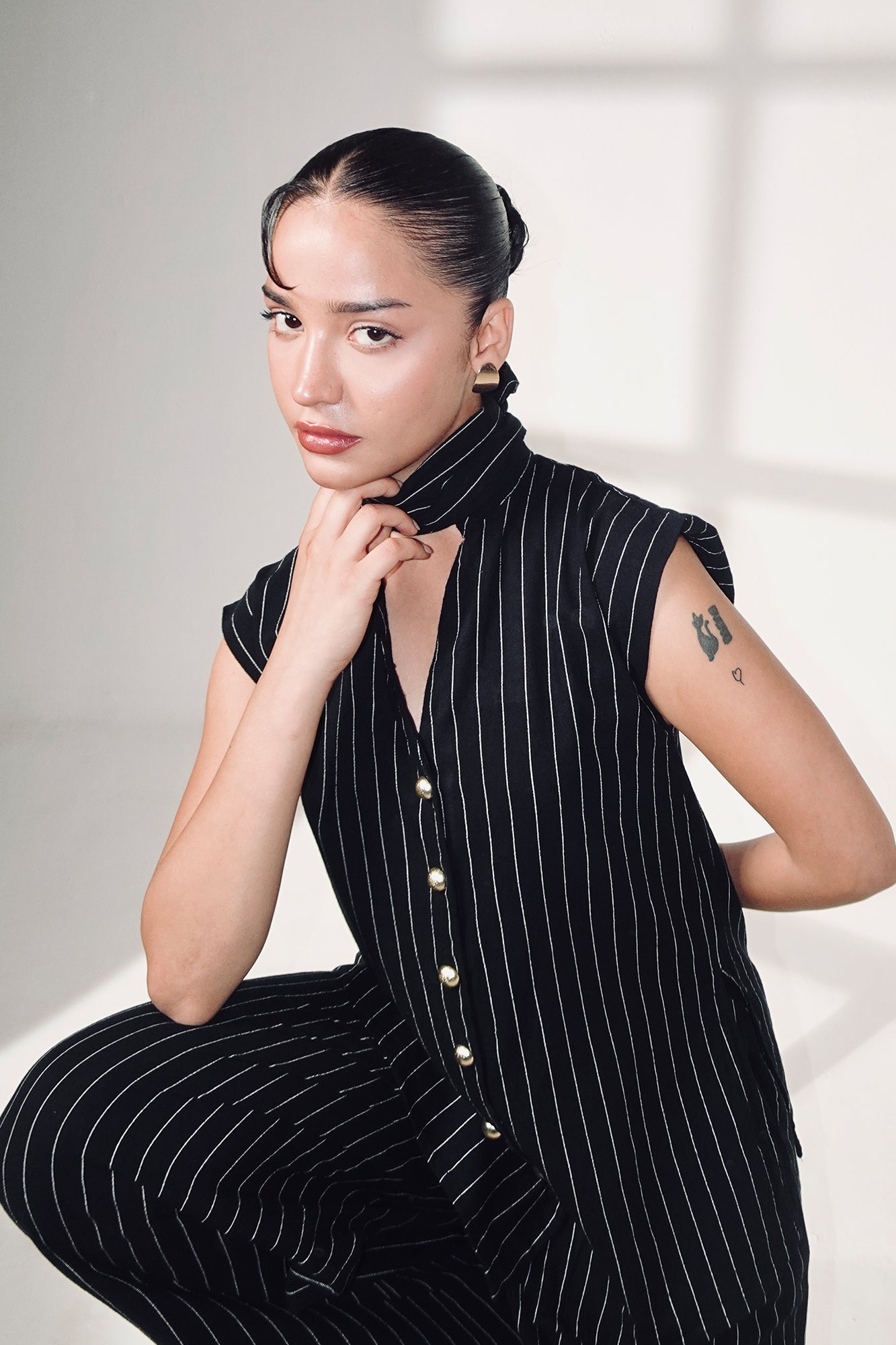 STRIPED SUIT (E0788/116/901)