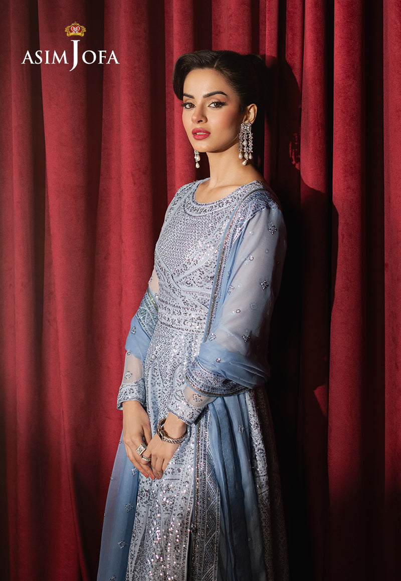 AJPF-28 EMBROIDERED CHIFFON 3 PCS