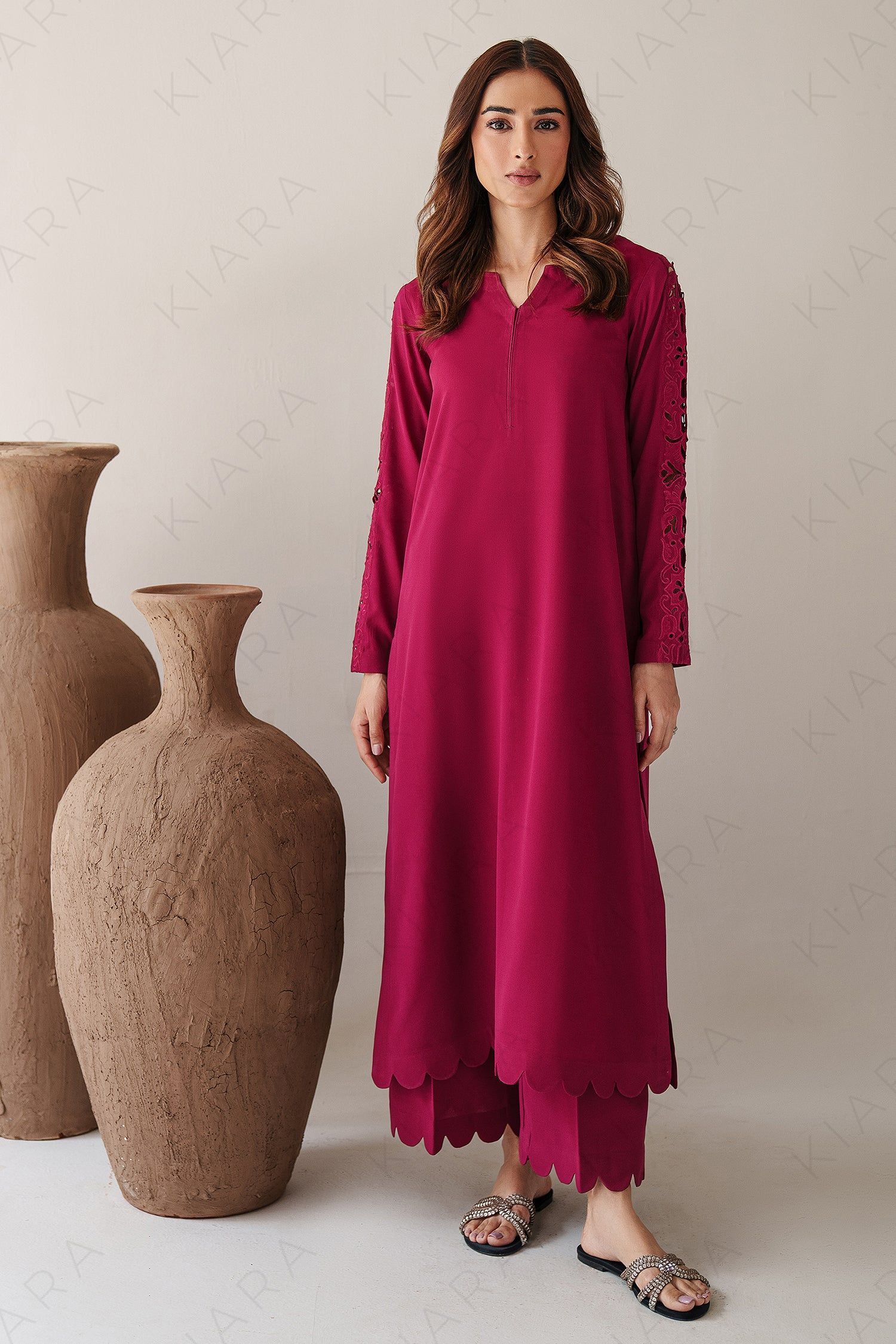 Scarlet Set- 2Pc Solid