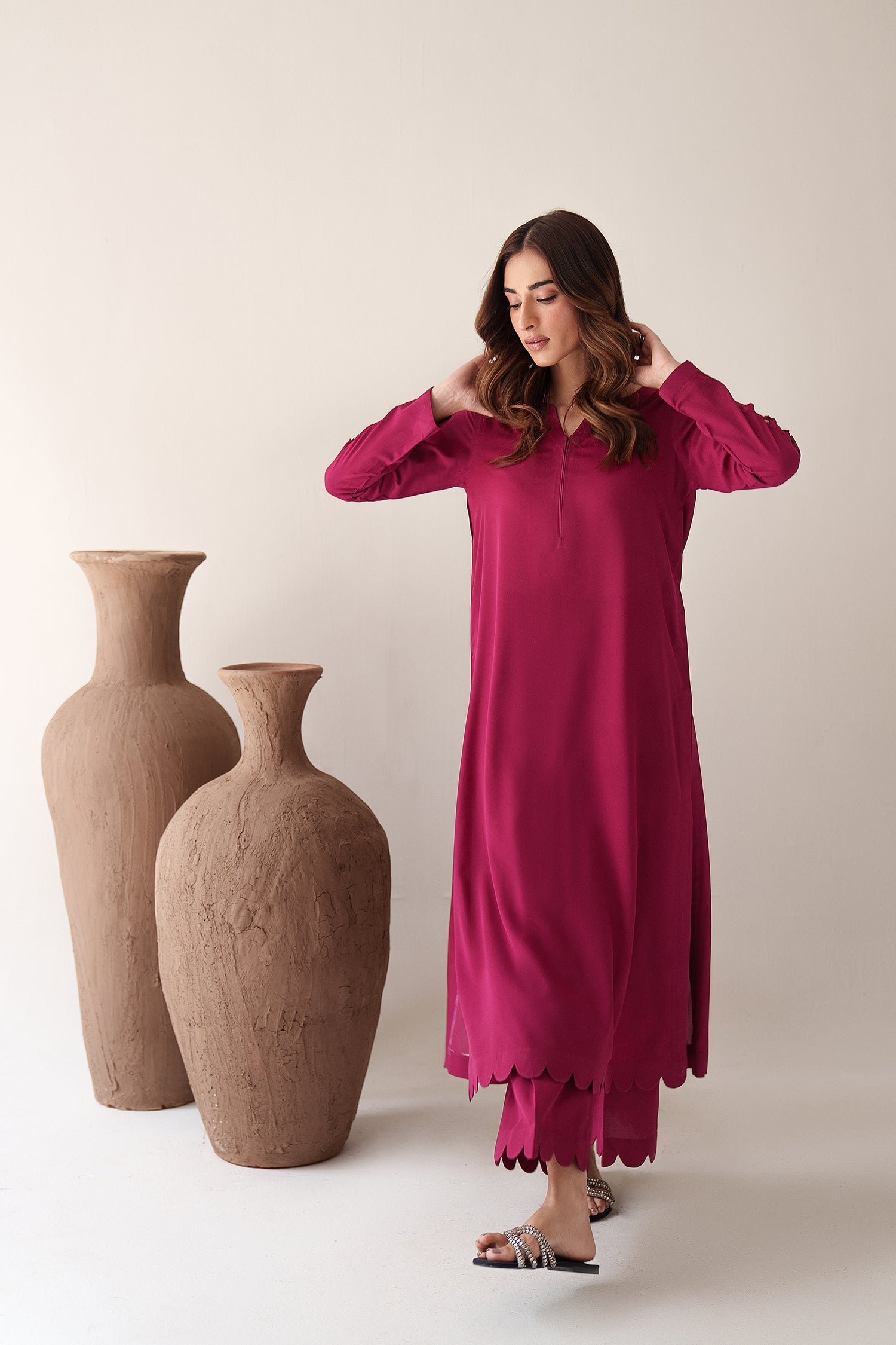 Scarlet Set- 2Pc Solid