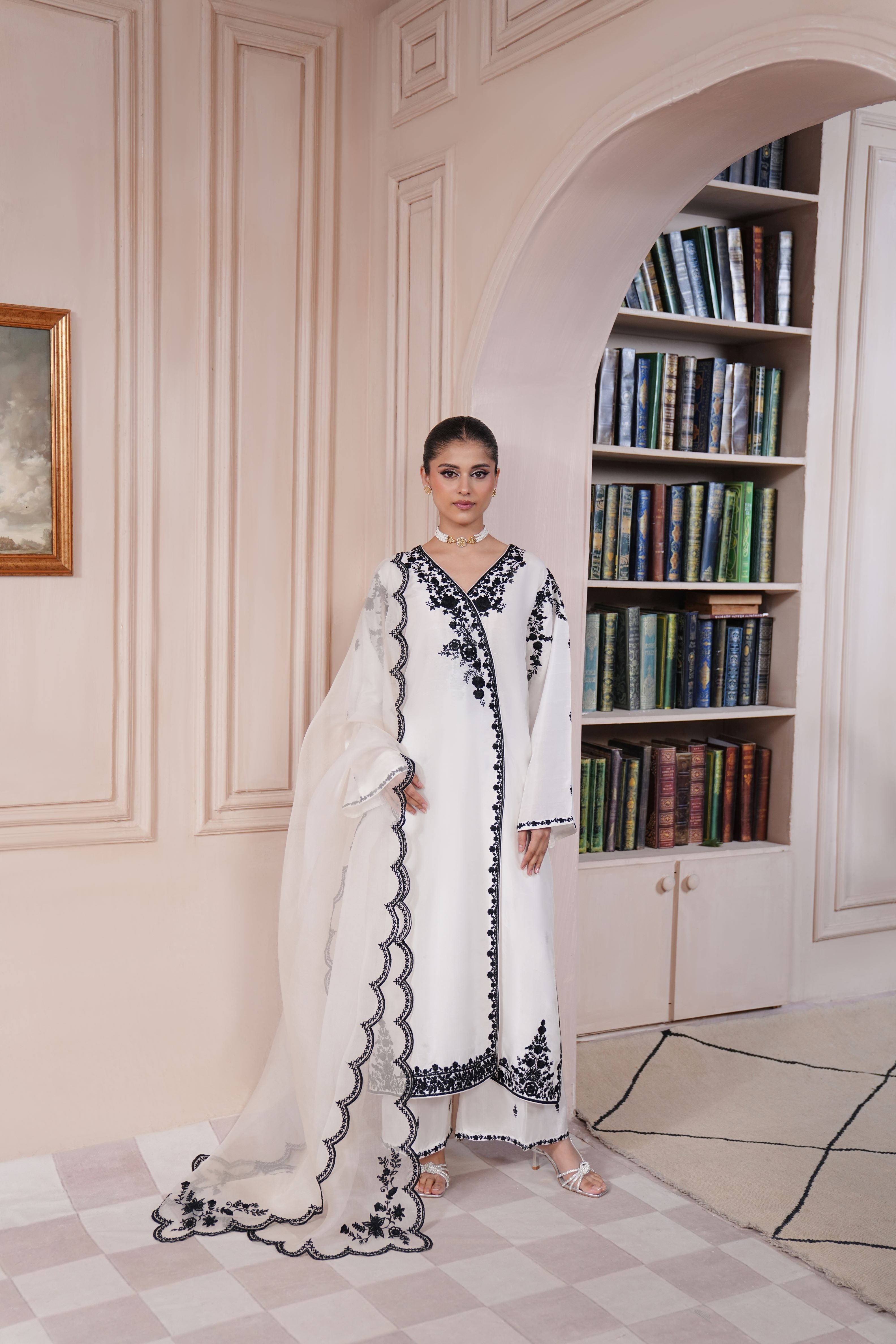 Zarmeel Embroidered