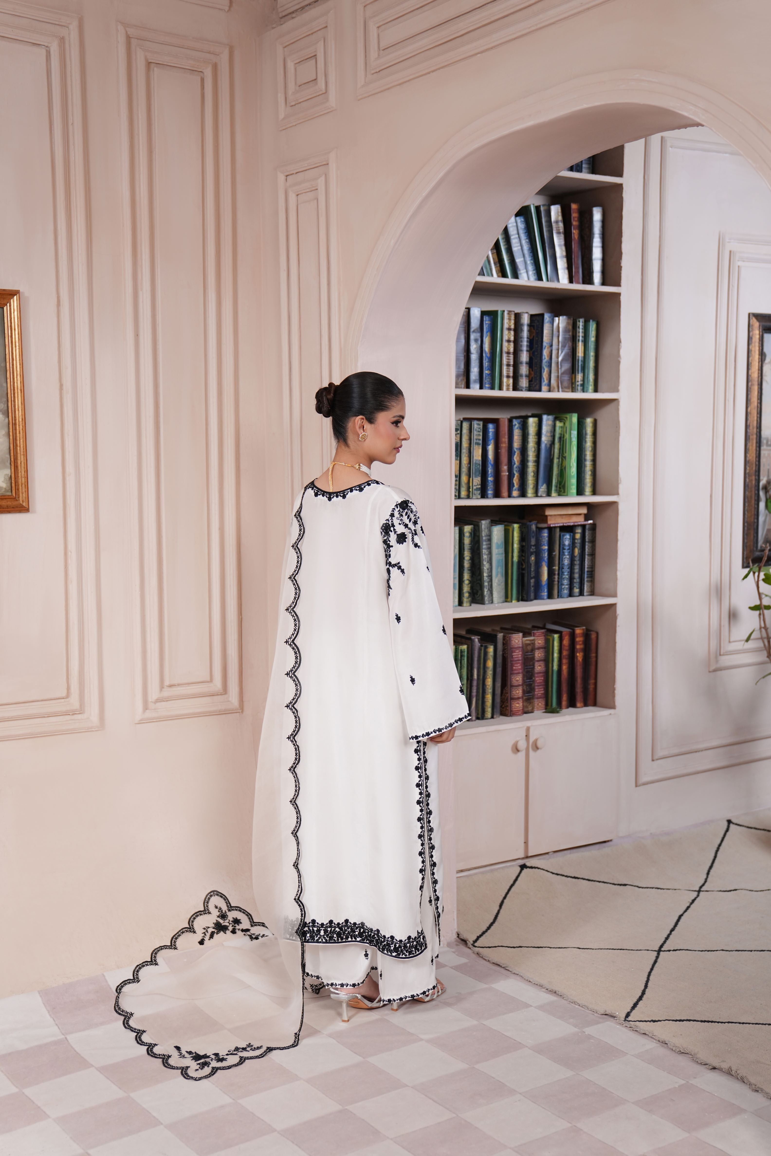 Zarmeel Embroidered