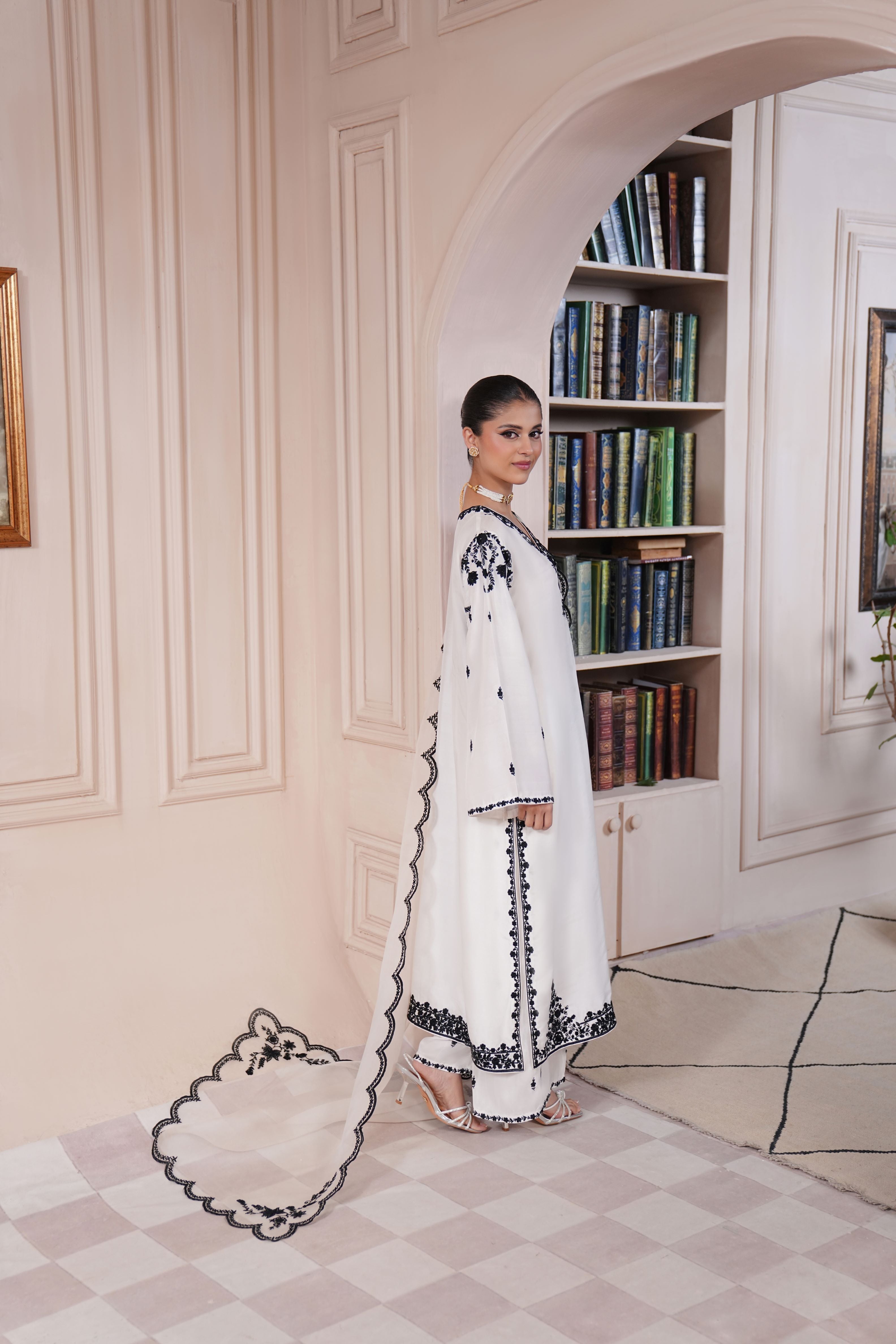 Zarmeel Embroidered