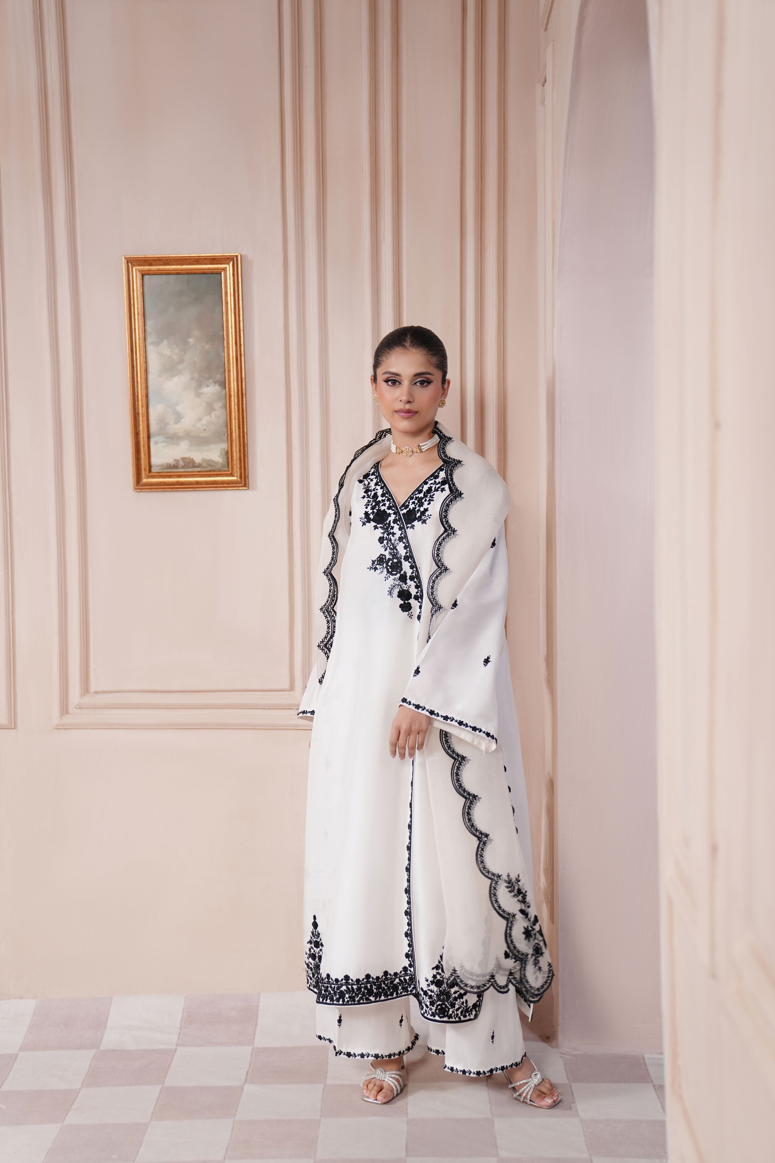 Zarmeel Embroidered