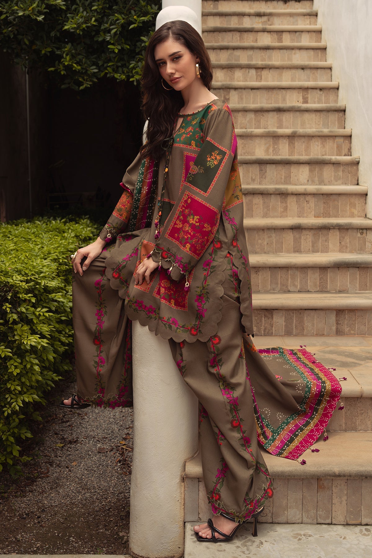 3-PC Unstitched Printed Linen Collection CPW5-03