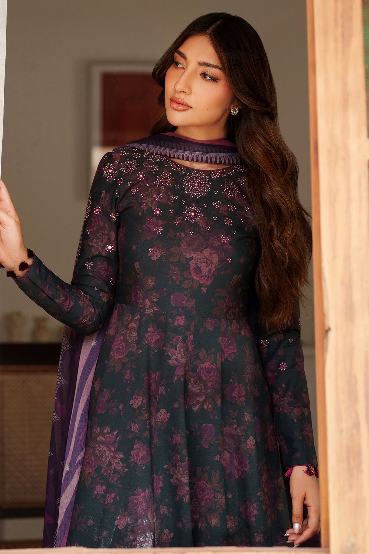 EMBROIDERED PREMIUM VISCOSE RTW-1230