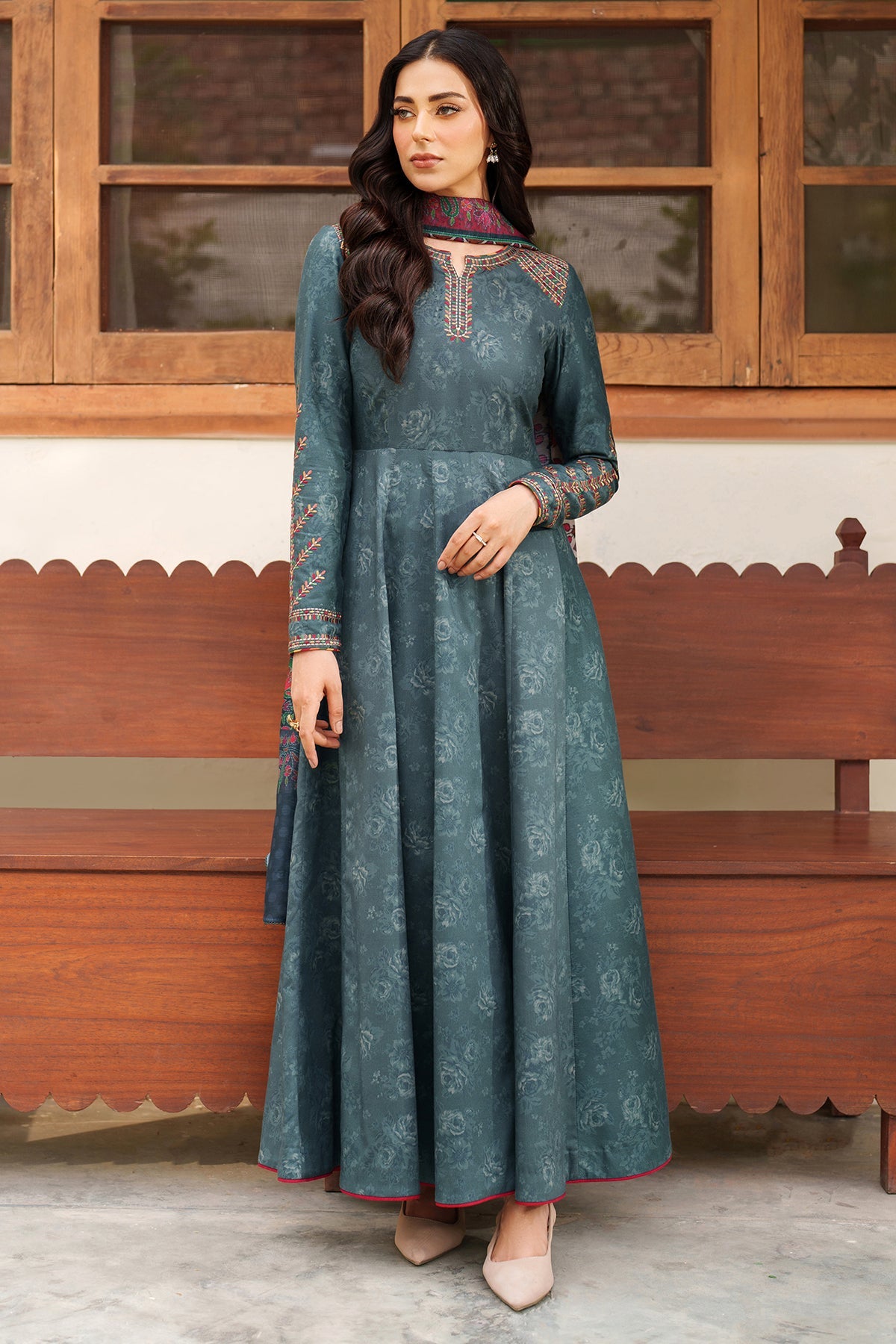 EMBROIDERED PREMIUM VISCOSE RTW-1229