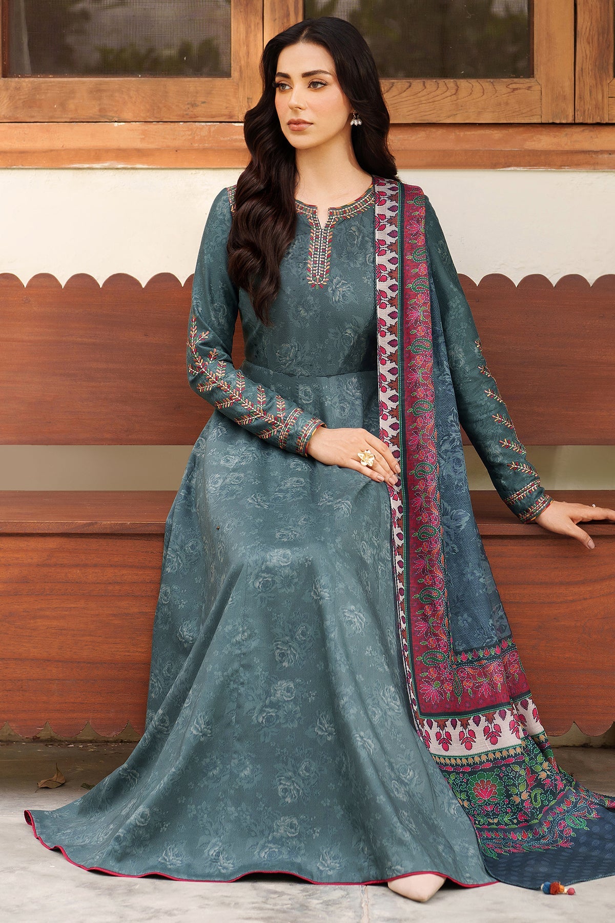 EMBROIDERED PREMIUM VISCOSE RTW-1229