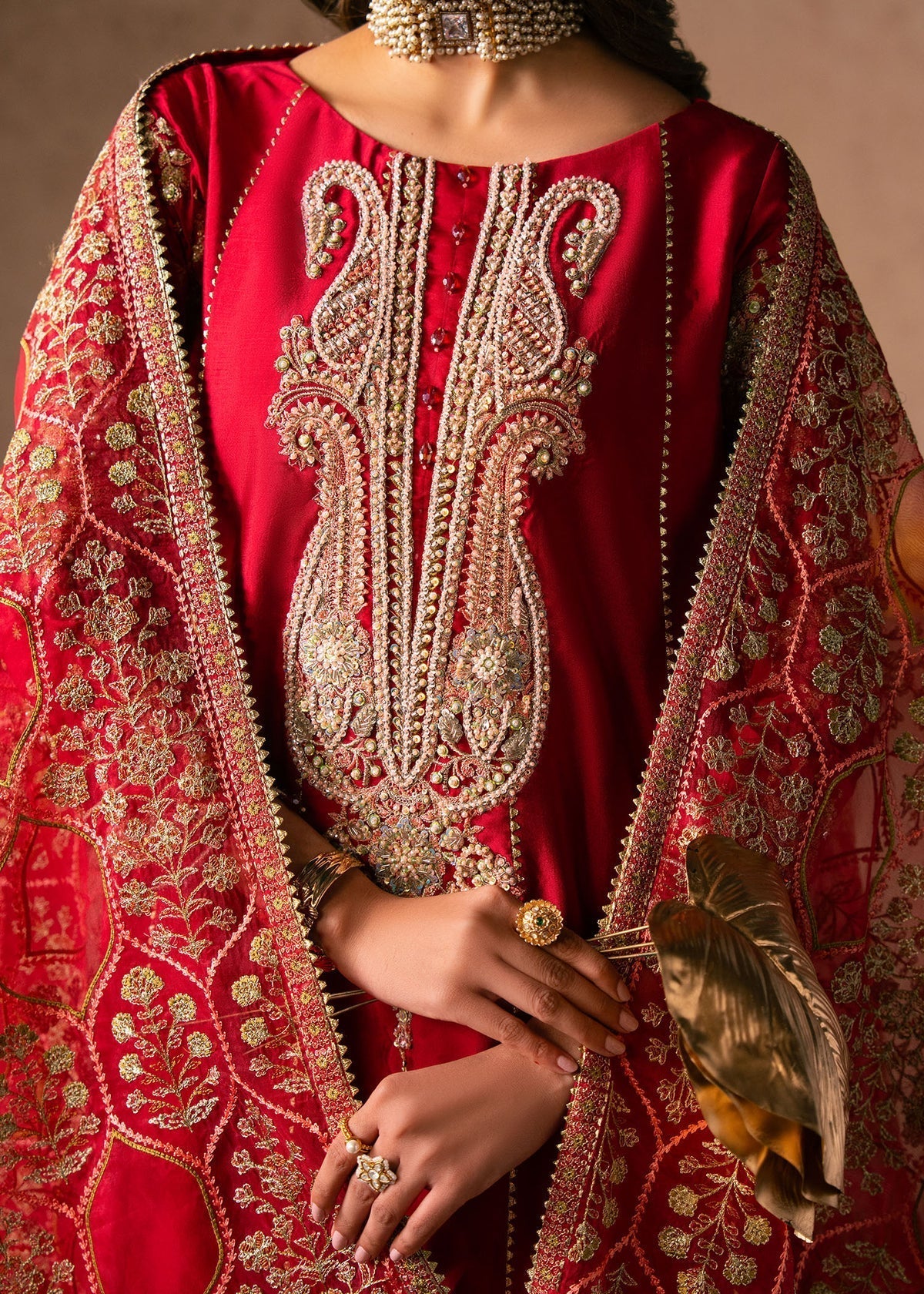 Lyra Style — Mairaz Deep Red Three-Piece Suit