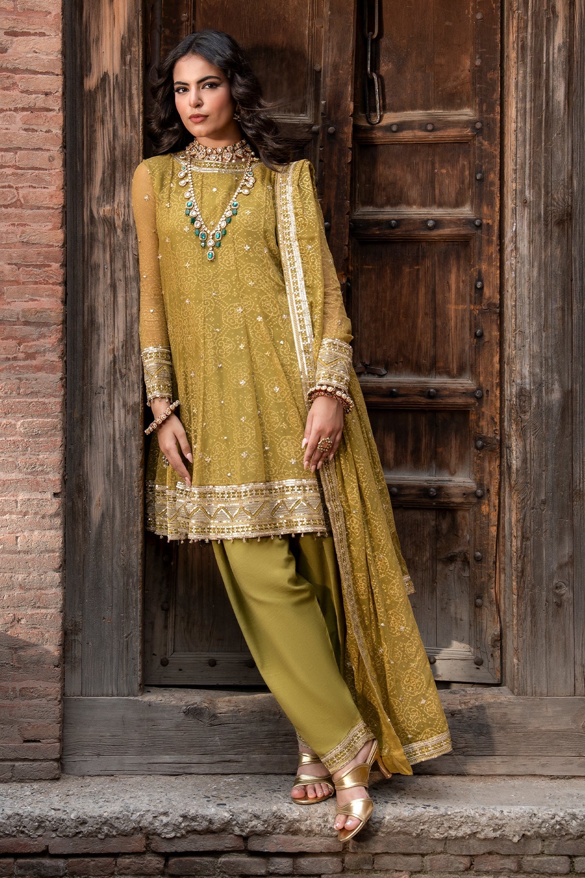 3-Pcs Embroidered CMA-6-461