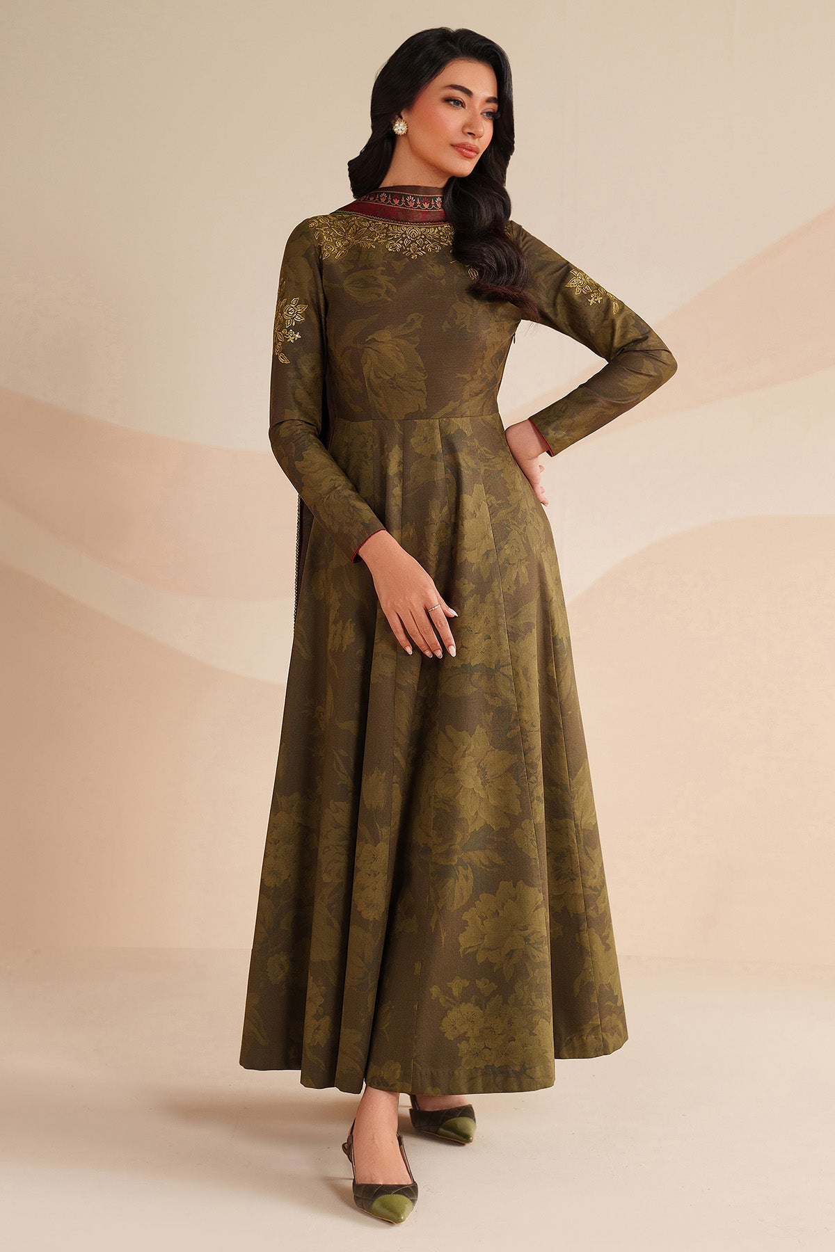 EMBROIDERED PREMIUM VISCOSE RTW-1281