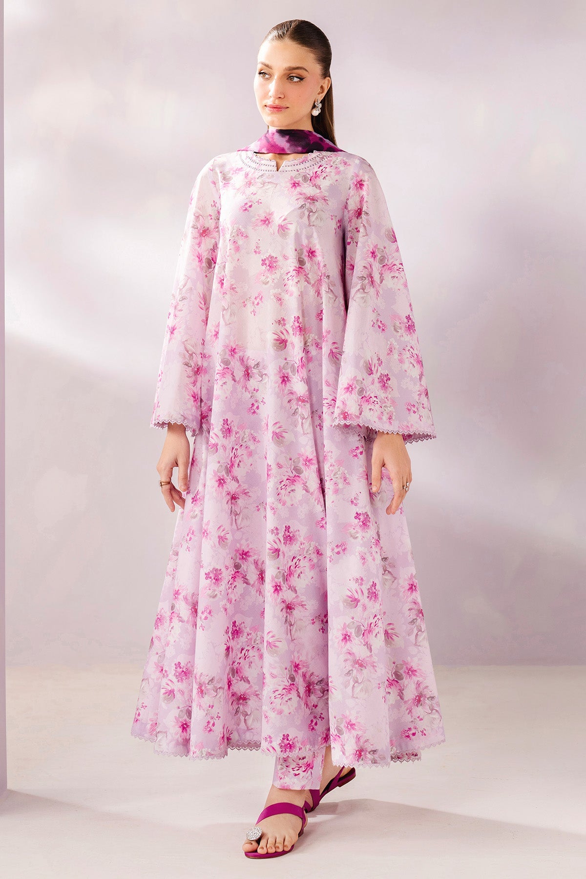 DIGITAL PRINTED LAWN RTW-1222