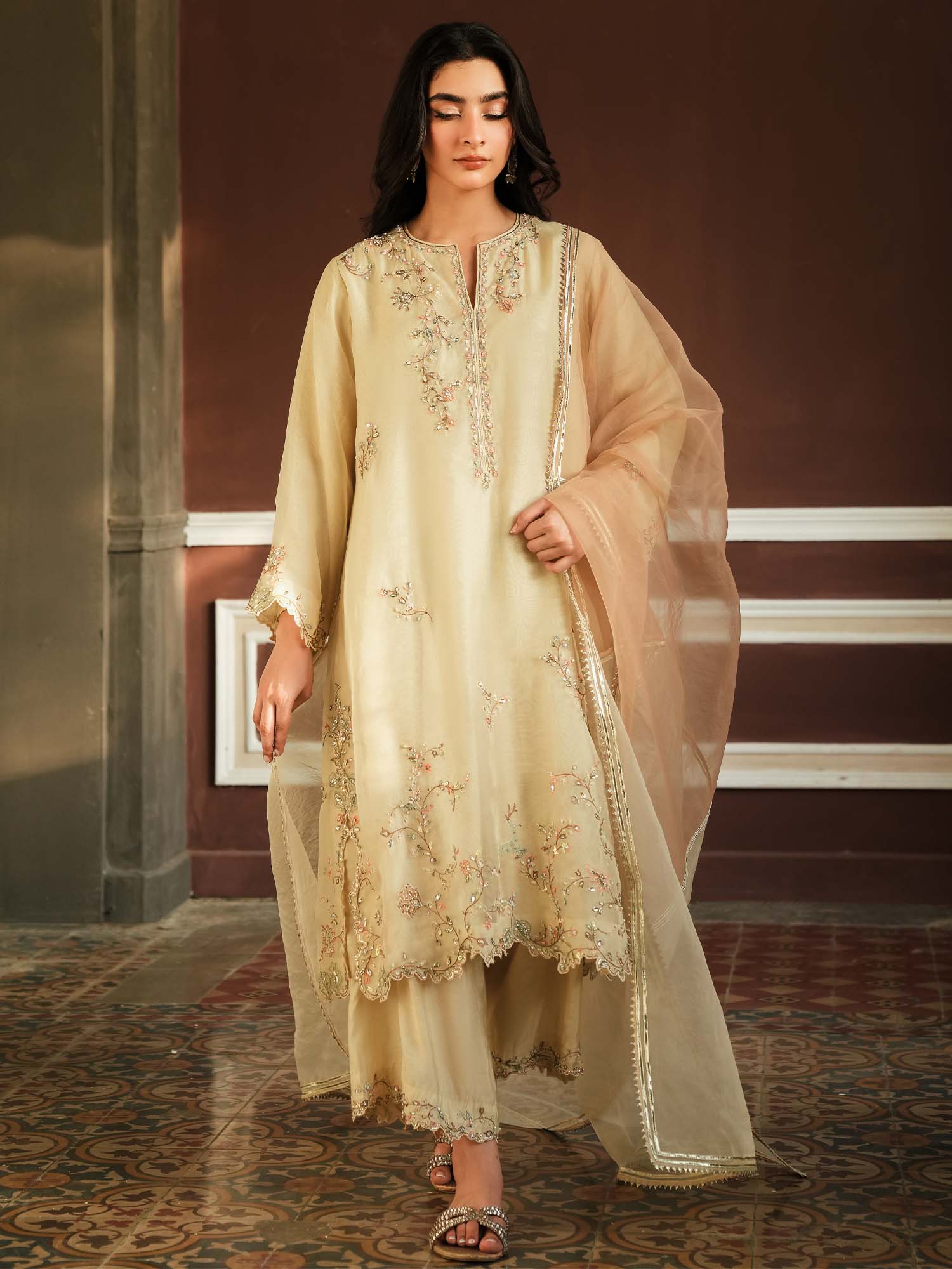 SKINNY MALTA, IZAAR & DUPATTA