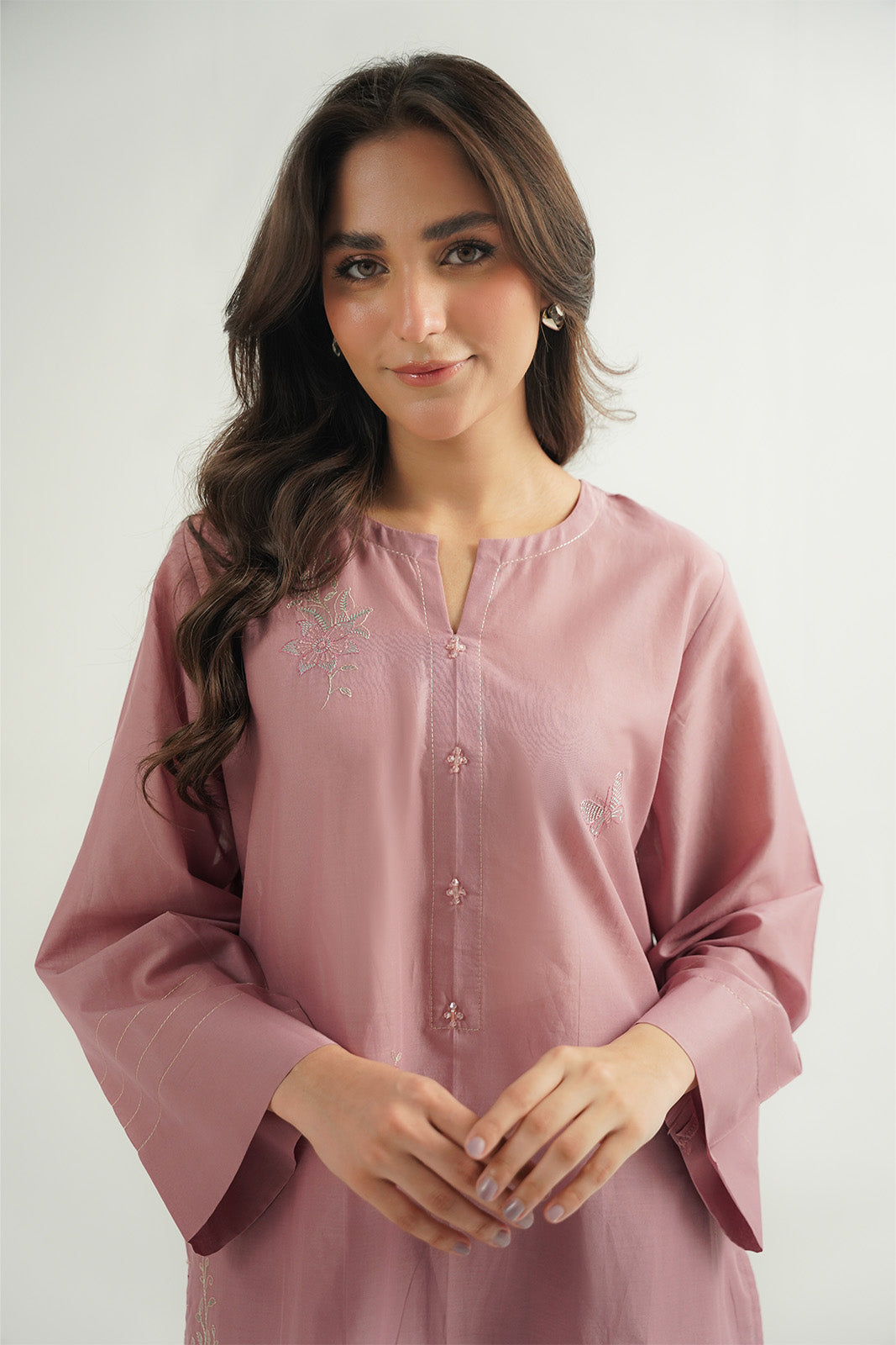 2 Piece Lawn Embroidered Suit (CP0482)