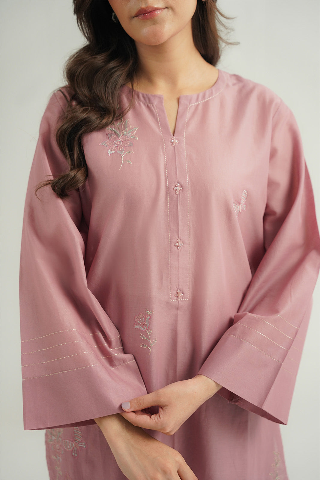 2 Piece Lawn Embroidered Suit (CP0482)