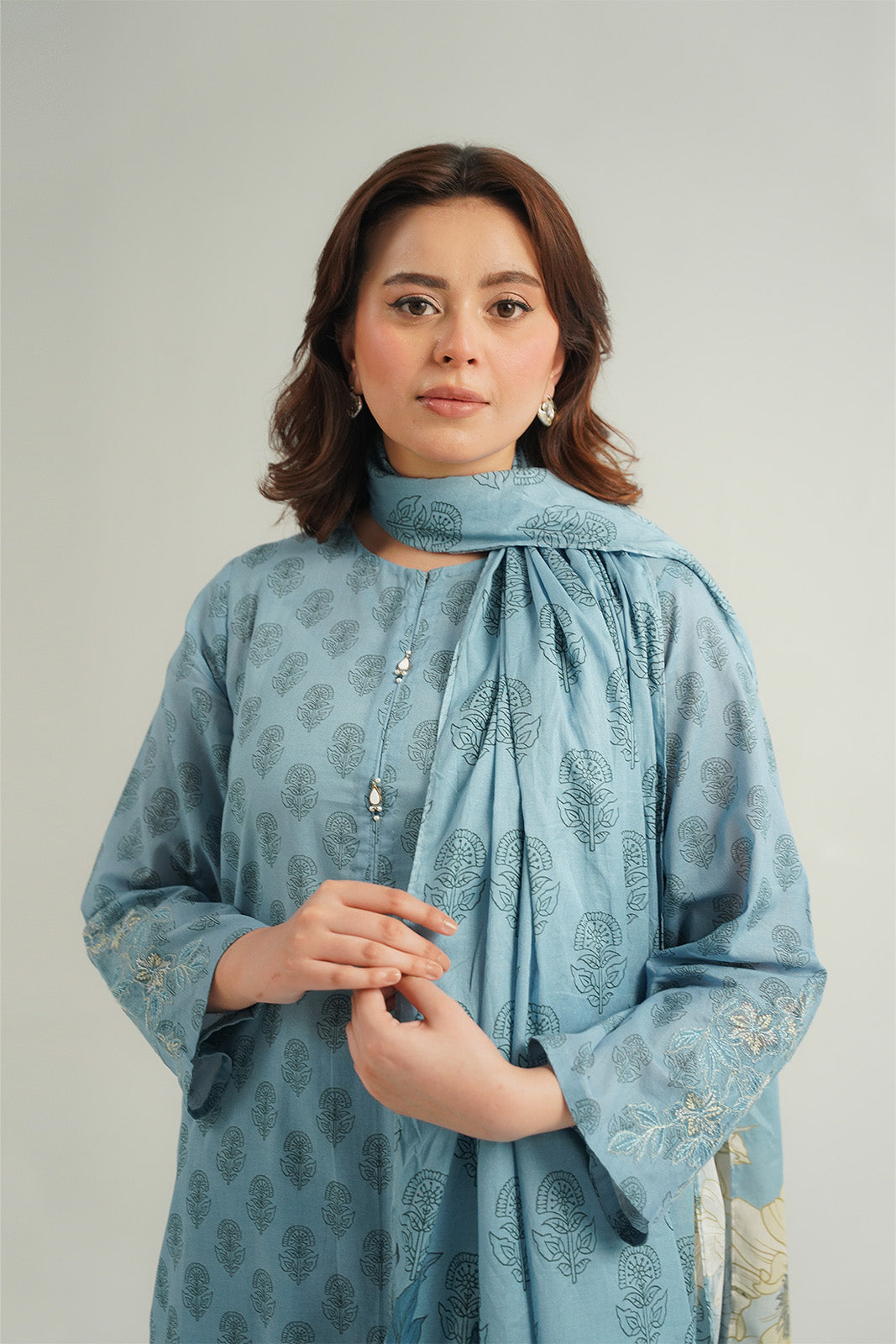 3 Piece Printed Lawn Printed Suit (CP0480)