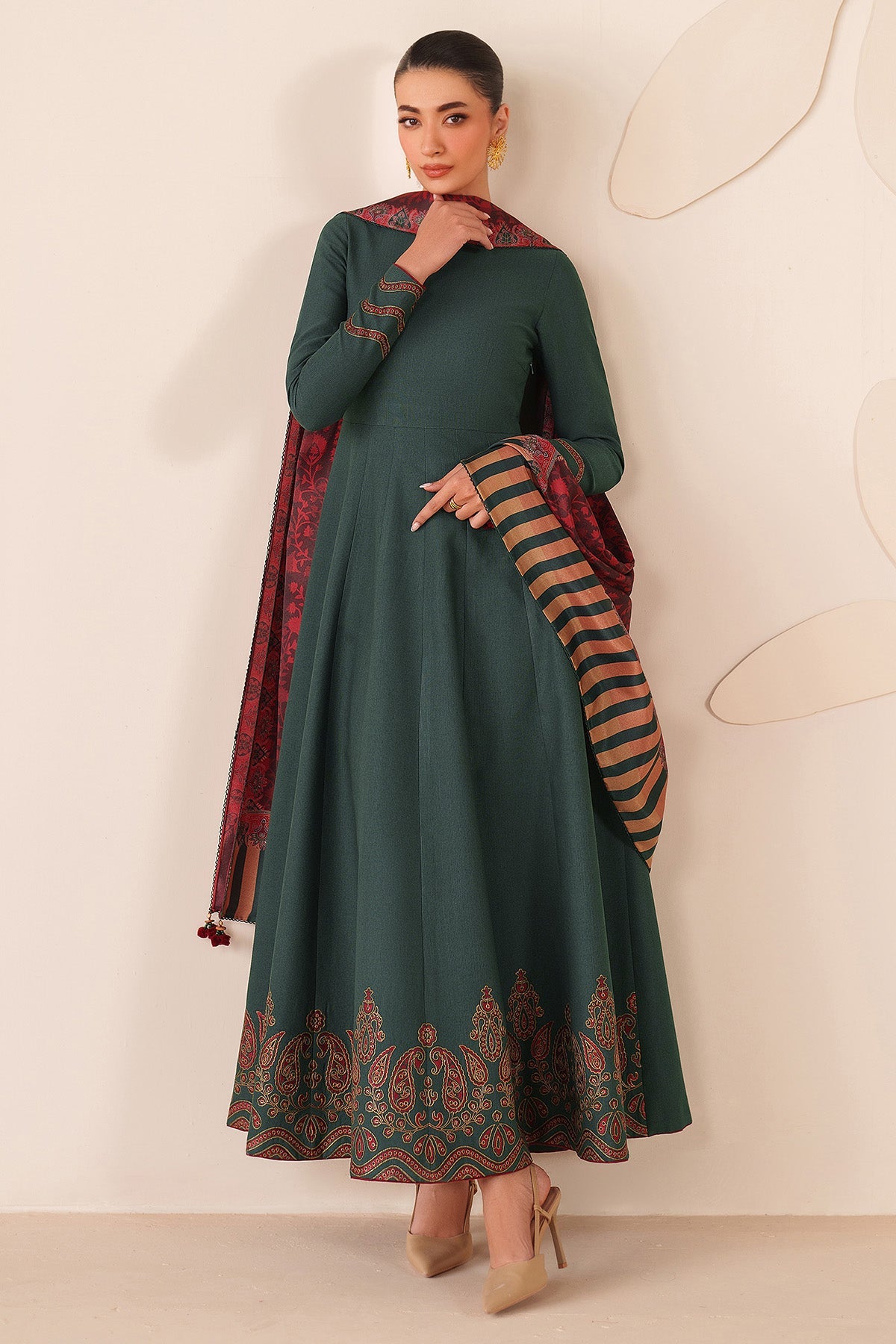 Embroidered Khaddar RTW-1273