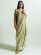 Band Gala, Draped Dupatta & Pants