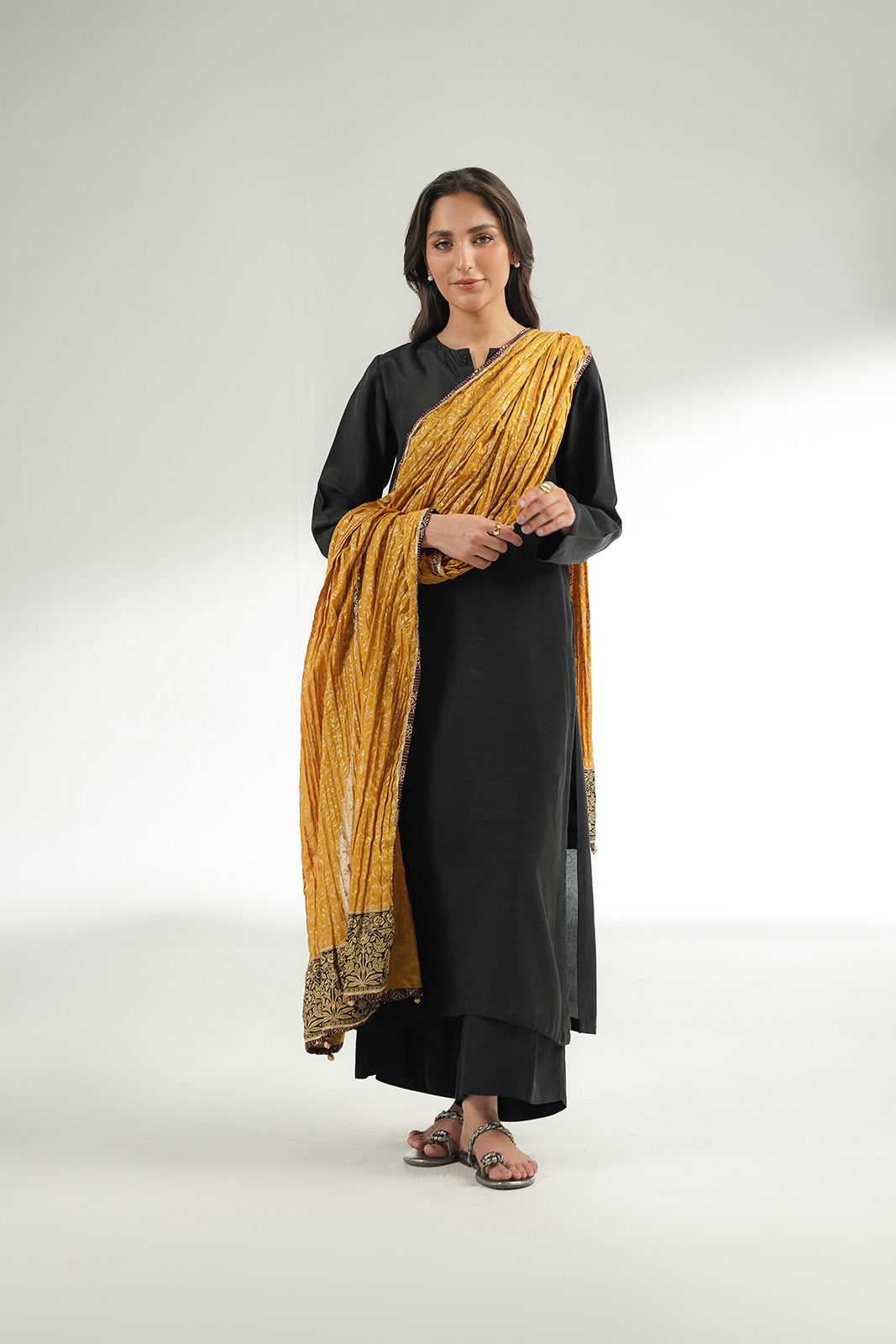 1 Piece Printed Lawn Printed Stole (CO0041)