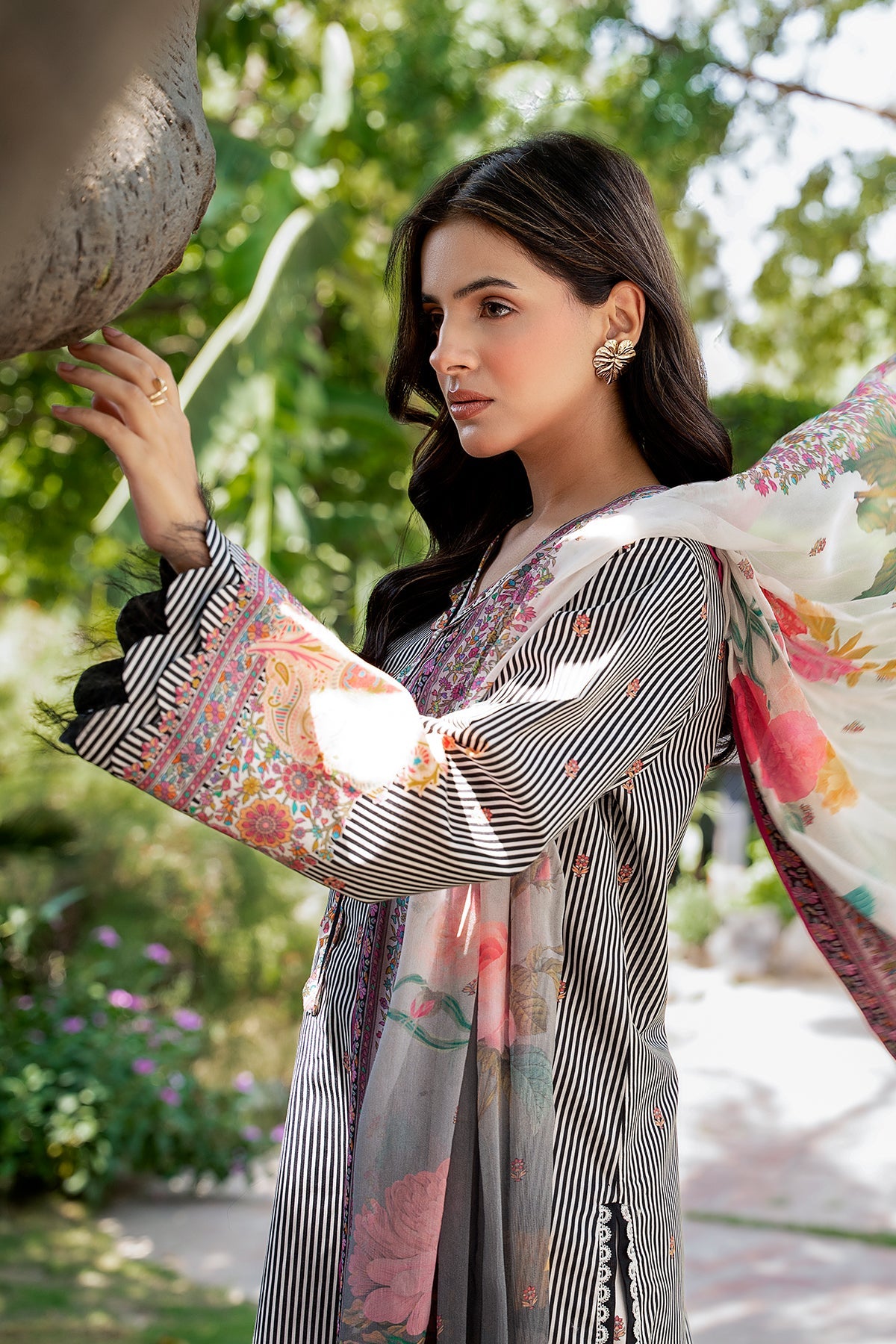 3-PC Unstitched Printed Lawn C-Print Vol 3 CP6-22