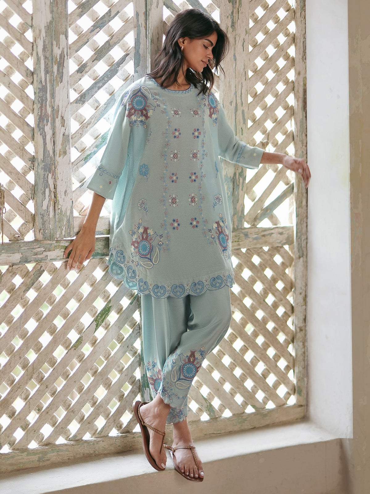 Lily Top & Skinny Shalwar - PF26CCTP010